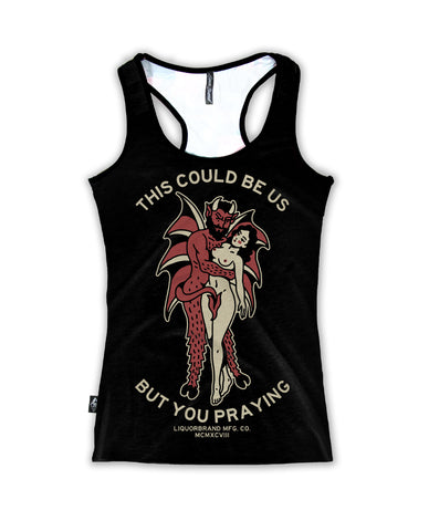Liquor Brand Ladies Tank Top - This could be us